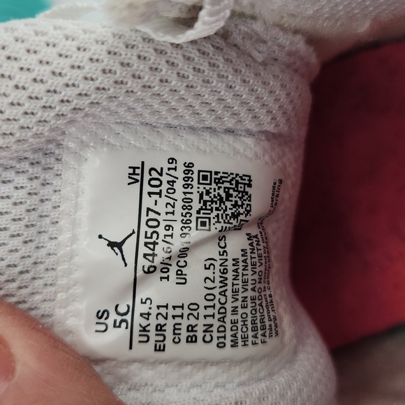 Air Jordan 1 Mid 'Digital Pink' 644507-102 - Picture 8 of 8